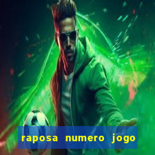 raposa numero jogo do bicho